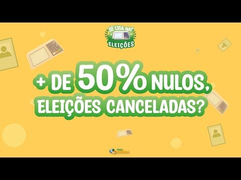 Thumbnail da aula: Se liga nas eleições | O que é voto nulo e voto em branco? - Brasil Escola