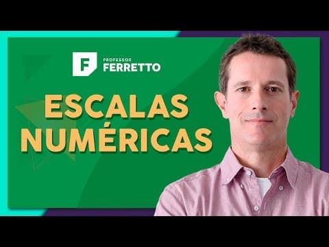 Thumbnail da aula: ESCALAS NUMÉRICAS: Teoria e Exemplos | Matemática Básica - Aula 28