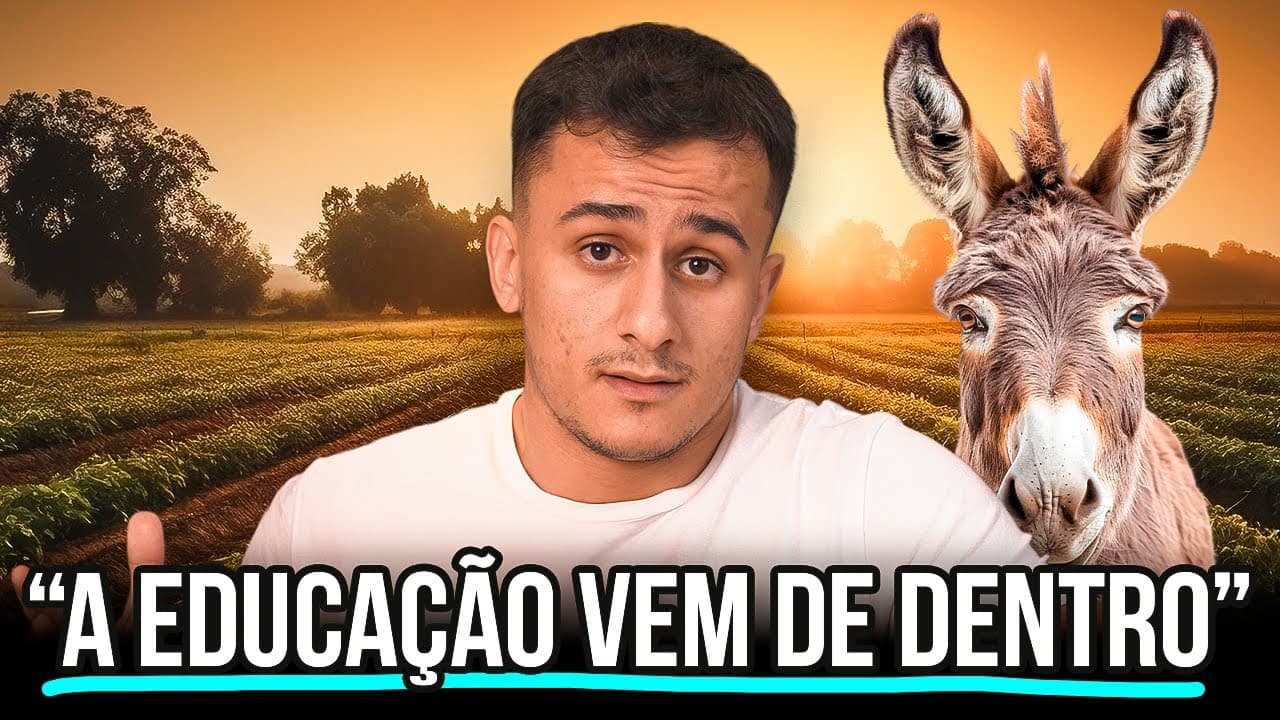 Thumbnail: Combata esse SINTOMA de BURRICE para ser aprovado!