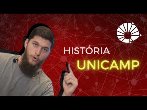 Thumbnail da aula: O QUE CAI DE HISTÓRIA NA UNICAMP?