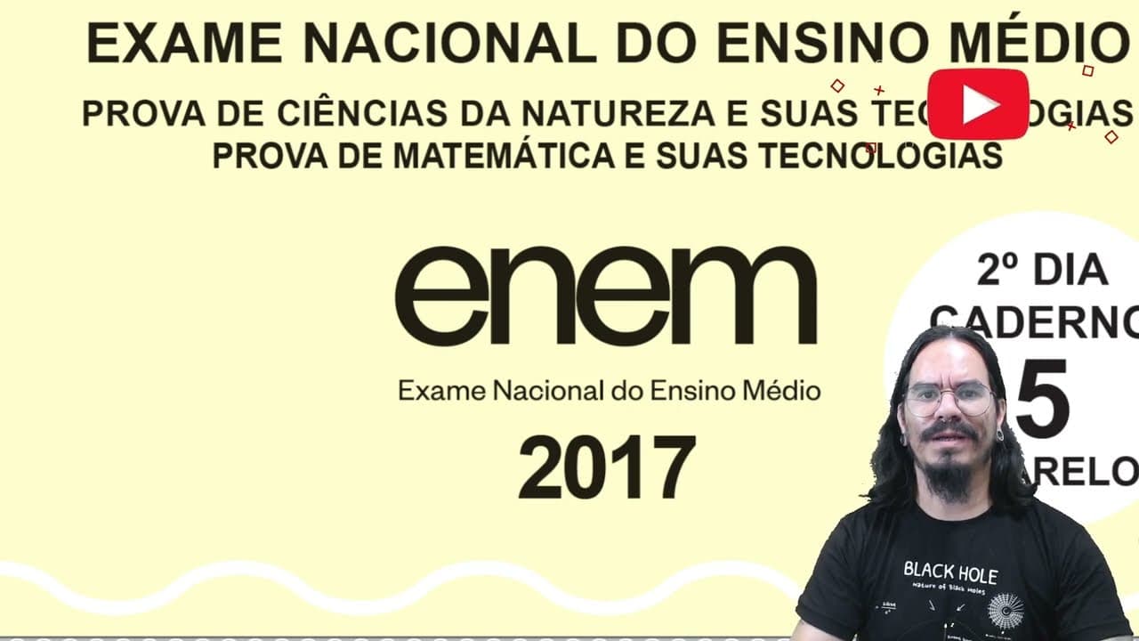 Thumbnail: Questão do ENEM 2017 – Aplicação da 1ª Lei de Ohm! ⚡🔋