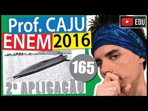 Thumbnail da aula: [ENEM 2016 2Ap] 165 📓 RAZÃO E PROPORÇÃO O veículo terrestre mais veloz já fabricado até hoje é o