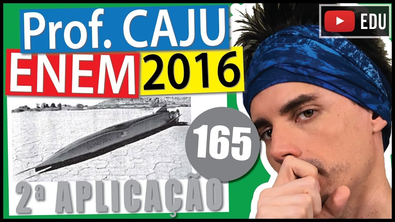 Thumbnail: [ENEM 2016 2Ap] 165 📓 RAZÃO E PROPORÇÃO O veículo terrestre mais veloz já fabricado até hoje é o