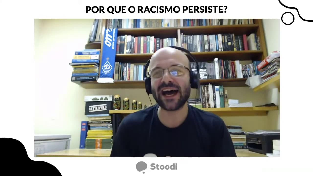 Thumbnail: Stoodi | Melhores momentos - Live: Racismo no Brasil e nos EUA