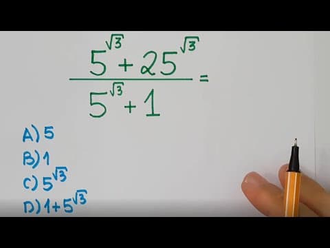 Thumbnail da aula: 🔥 HELP MATEMÁTICA BÁSICA - Mega Desafio de Potenciação  #188