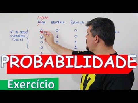 Thumbnail da aula: PROBABILIDADE - EXERCÍCIO - RESOLUÇÃO EXATAS # 10