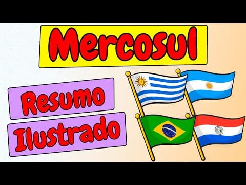 Thumbnail da aula: MERCOSUL: o que é, como surgiu e características (Blocos Econômicos)