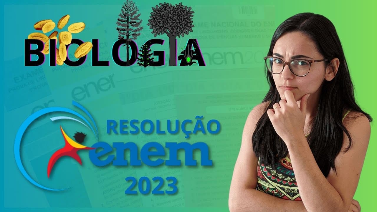 Thumbnail: RESOLUÇÃO ENEM 2023 | Durante a evolução das plantas, ocorreu uma transição do ambiente aquático ...
