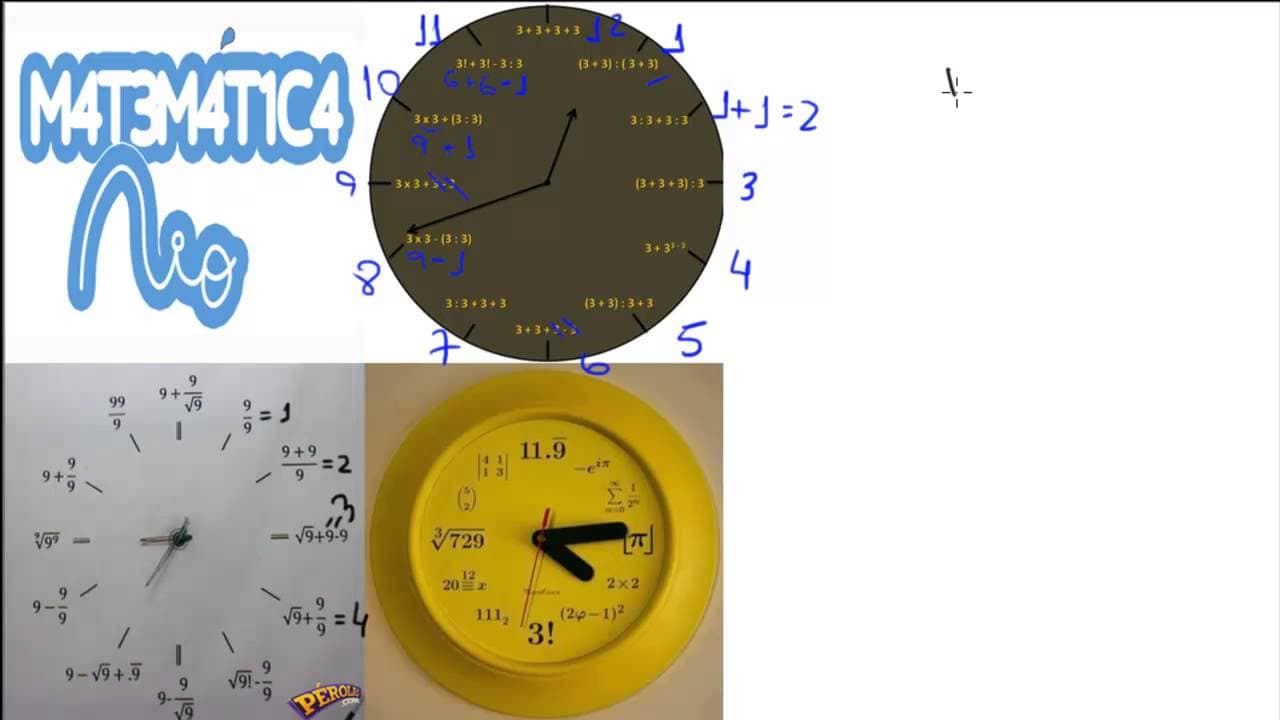 Thumbnail: Que Horas São? - Explicação dos Relógios Matemáticos | Matemática Rio