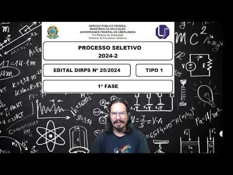 Thumbnail da aula: UFU 2024 - Questão 18