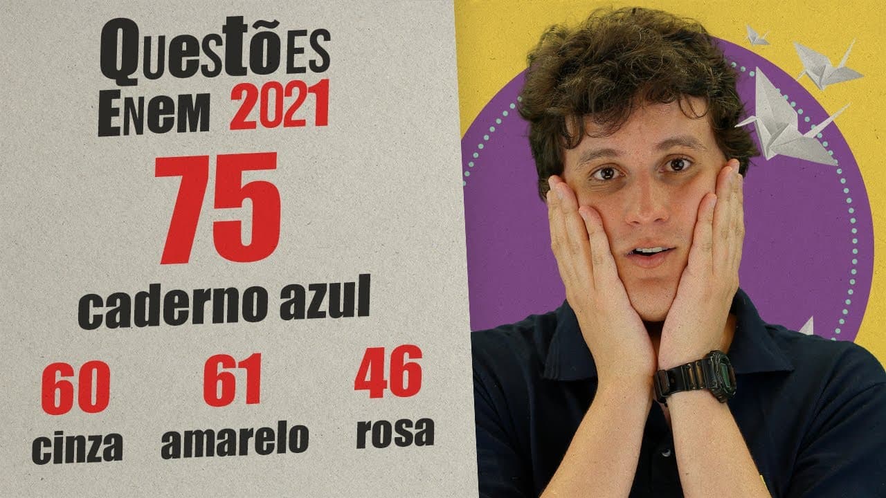 Thumbnail: ENEM 2021 | Práticas da medicina | Questão 75 ( azul)
