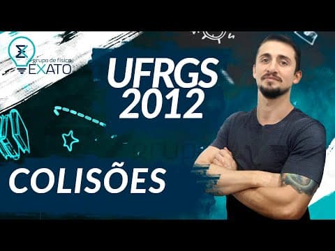 Thumbnail da aula: RESOLVIDA - (UFRGS – 2012) Um bloco deslizando com velocidade V sobre uma superfície plana sem...