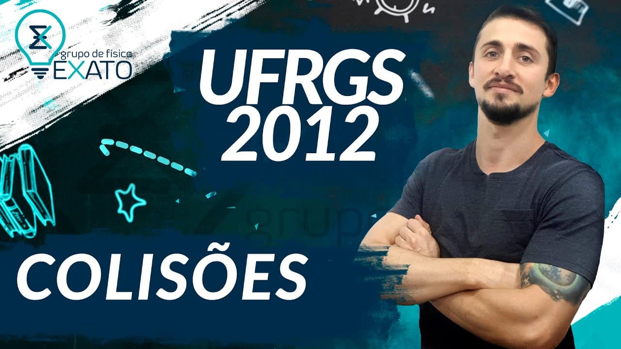 Thumbnail: RESOLVIDA - (UFRGS – 2012) Um bloco deslizando com velocidade V sobre uma superfície plana sem...