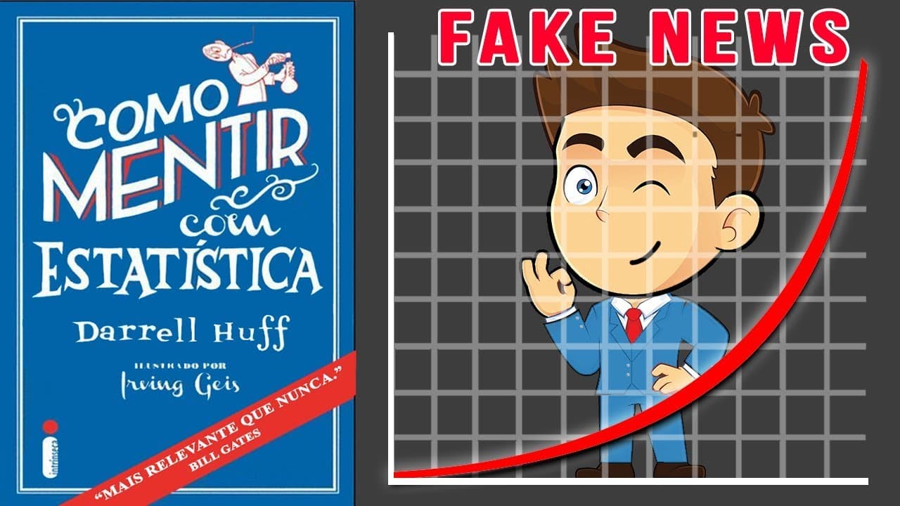 Thumbnail: Como MENTIR com ESTATÍSTICA