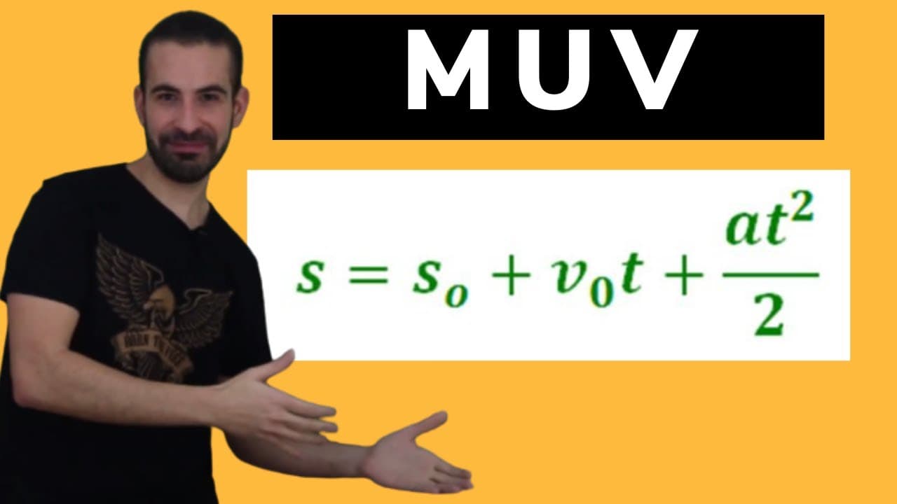 Thumbnail: MOVIMENTO UNIFORMEMENTE VARIADO - (MUV) - [CINEMÁTICA DO ZERO]