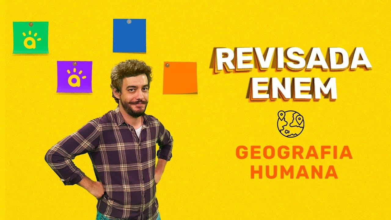 Thumbnail: REVISÃO ENEM | GEOGRAFIA HUMANA | Globalização e Mudanças Climáticas