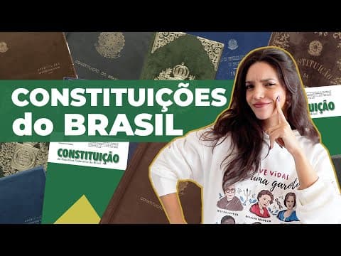 Thumbnail da aula: TUDO SOBRE TODAS AS CONSTITUIÇÕES DA HISTÓRIA DO BRASIL (Débora Aladim)