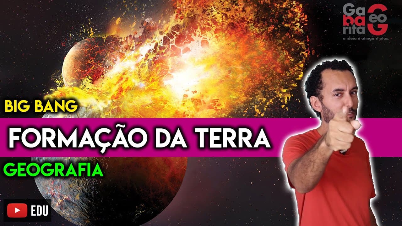 Thumbnail: Formação da Terra - Movimento de Placas Tectônicas - Camadas da Terra