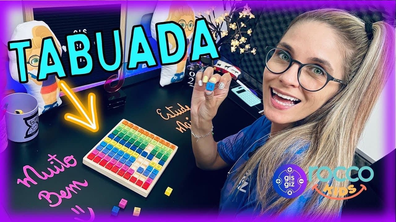 Thumbnail: TABUADA | COMO ESTUDAR TABUADA |