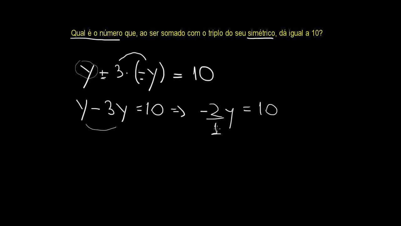 Thumbnail: Equação do 1º Grau - Problema 1