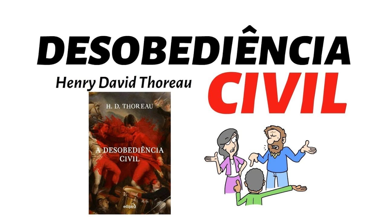 Thumbnail: DESOBEDIÊNCIA CIVIL Henry David Thoreau  - OBRA DO PAS 2 UNB