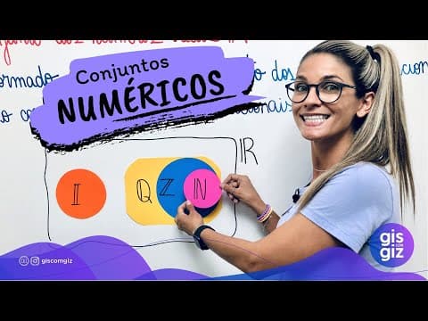 Thumbnail da aula: CONJUNTOS NUMÉRICOS \Prof. Gis/ #01