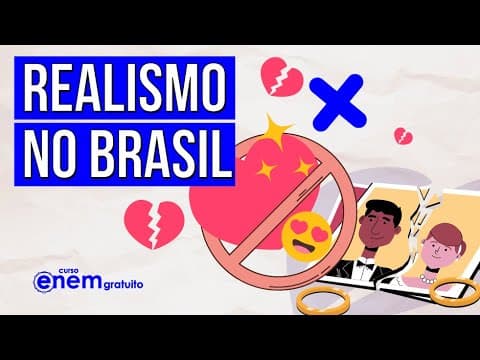 Thumbnail da aula: REALISMO NO BRASIL: características e contexto histórico | Literatura Enem | Prof Camila Brambilla