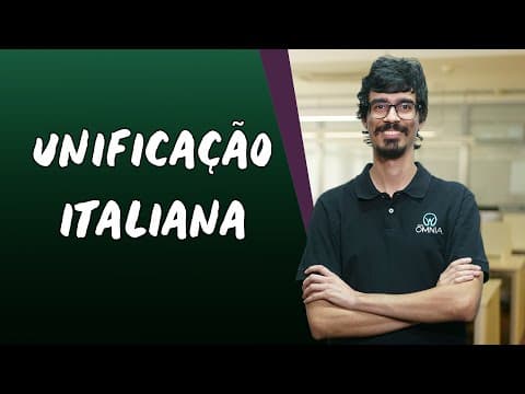 Thumbnail da aula: Unificação Italiana - Brasil Escola