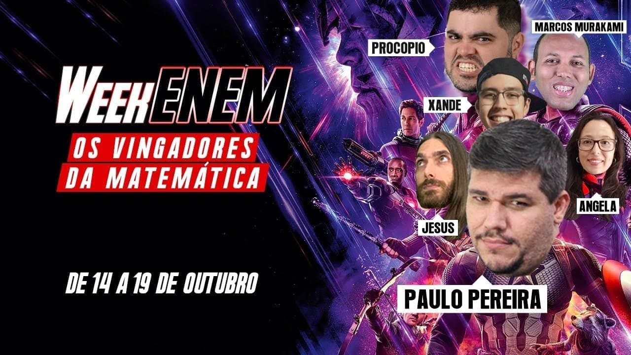 Thumbnail: WEEK ENEM - DICAS MATADORAS PRO ENEM 2019 - Geometria Plana e Geometria Espacial - Os Vingadores