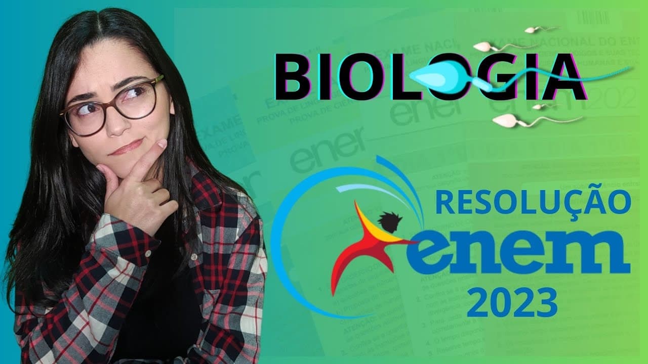 Thumbnail: RESOLUÇÃO ENEM 2023 | Na fertilização in vitro, espermatozoides são adicionados aos gametas ...