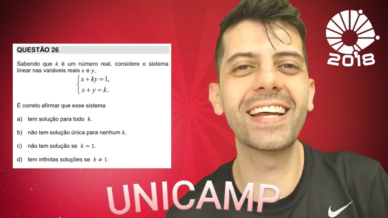 Thumbnail: UNICAMP 2018  Q26 Mat