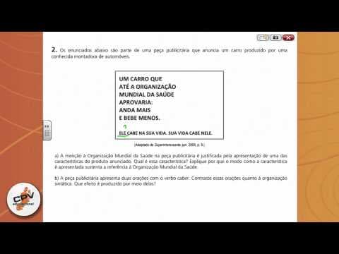 Thumbnail da aula: Língua Portuguesa - Unicamp 2012 - 2ª fase - 1 a 3