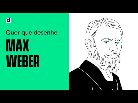Thumbnail da aula: MAX WEBER | QUER QUE DESENHE | MAPA MENTAL