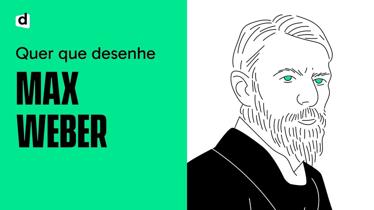 Thumbnail: MAX WEBER | QUER QUE DESENHE | MAPA MENTAL