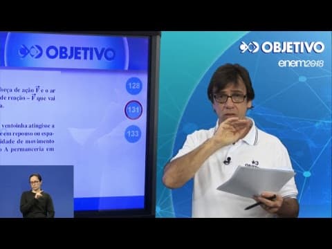 Thumbnail da aula: Objetivo Oficial - Resolução Comentada - Física - ENEM 2º Dia