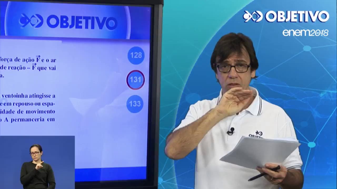 Thumbnail: Objetivo Oficial - Resolução Comentada - Física - ENEM 2º Dia