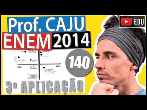 Thumbnail da aula: [ENEM 2014 3Ap] 140 📓 INTERPRETAÇÃO DE GRÁFICOS Uma pesquisa do Instituto de Pesquisa Econômica