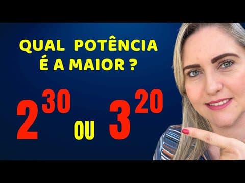 Thumbnail da aula: 😱COMO COMPARAR POTÊNCIAS?? PROPRIEDADES DE POTENCIAÇÃO!!
