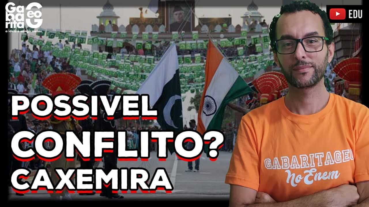 Thumbnail: Entendendo o CONFLITO NA CAXEMIRA | GEOGRAFIA |