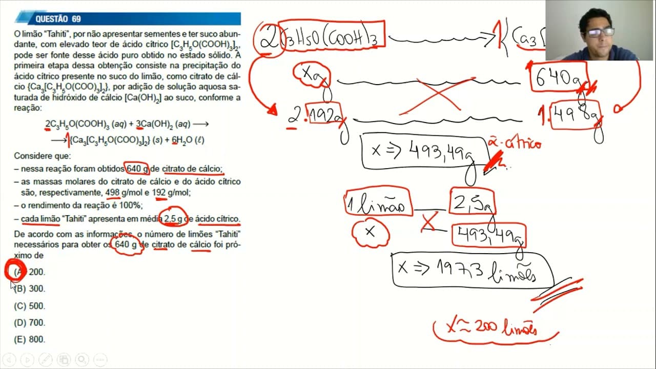 Thumbnail: UNESP 2022 - Resolução das Questões de Química - 1ª Fase - Cursos da Área de Biológicas