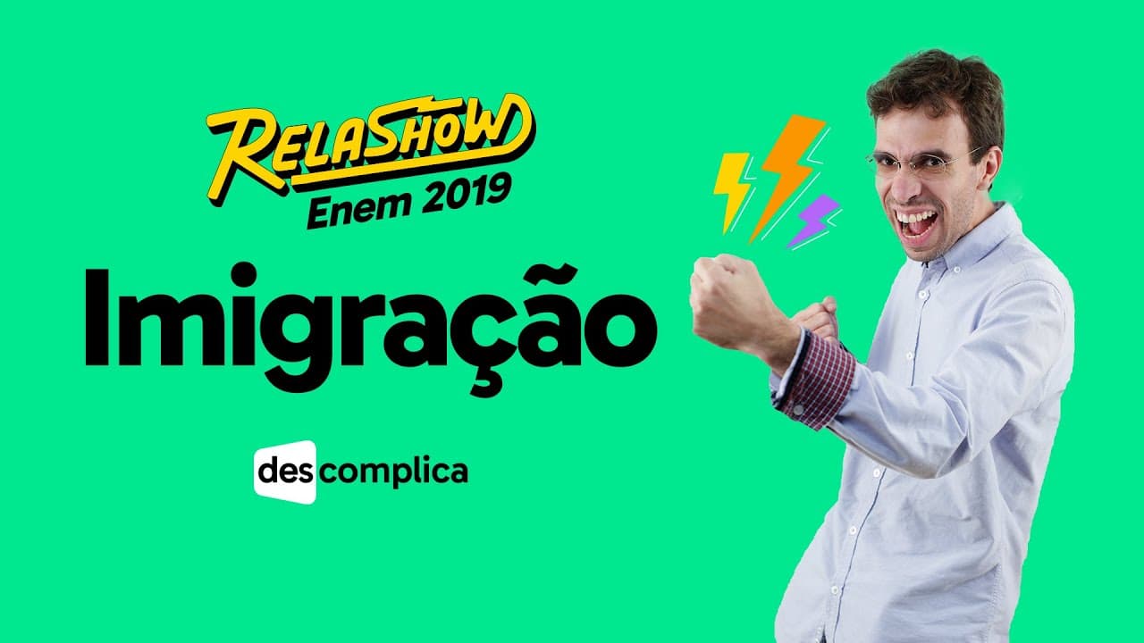 Thumbnail: REVISÃO DE ATUALIDADES: IMIGRAÇÃO | DESCOMPLICA | RELASHOW 2019
