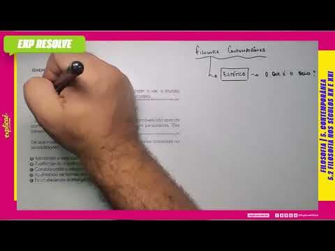 Thumbnail da aula: DE QUE MODO OS TEXTOS SUSTENTAM A EXISTÊNCIA DE UM SABER (...) | FILOSOFIA NOS SÉCULOS XX E XXI