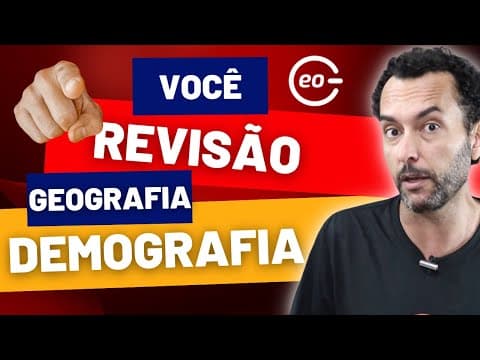 Thumbnail da aula: REVISÃO GEOGRAFIA | ENEM 2024 E FUVEST, UNESP E UNICAMP 2025 | GABARITAGEO 🟢