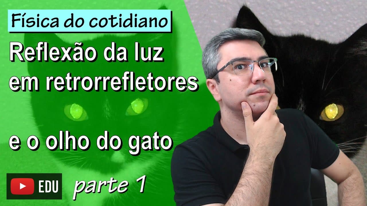 Thumbnail: Reflexão da luz em dois espelhos | Retrorrefletores | Para entender o olho de gato