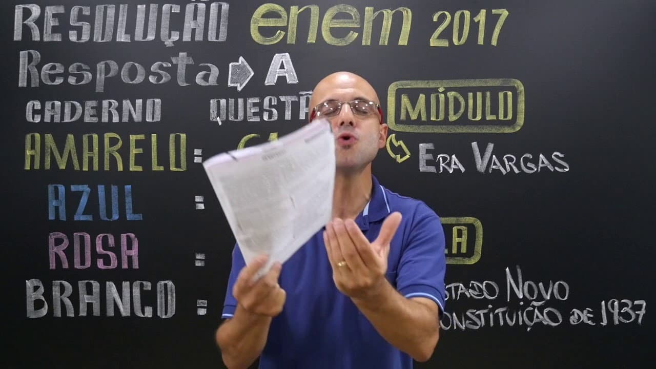 Thumbnail: ENEM 2017 - Questão 61 de História (Caderno Amarelo)