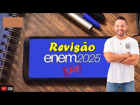Thumbnail da aula: Revisão Final ENEM 2025 - Biologia - Live 3 - Resolução de Questões