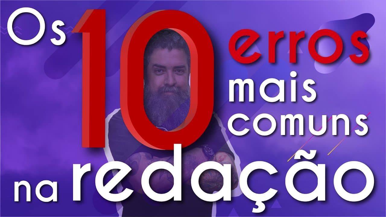 Thumbnail: Os dez erros mais comuns na redação - Brasil Escola