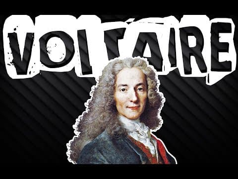 Thumbnail da aula: VOLTAIRE:  DA TOLERÂNCIA A ALMA.