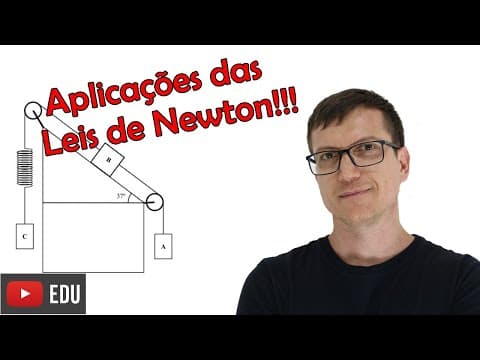 Thumbnail da aula: APLICAÇÕES das LEIS de NEWTON  - APROFUNDAMENTO de FÍSICA - VÍDEO AULA nº29