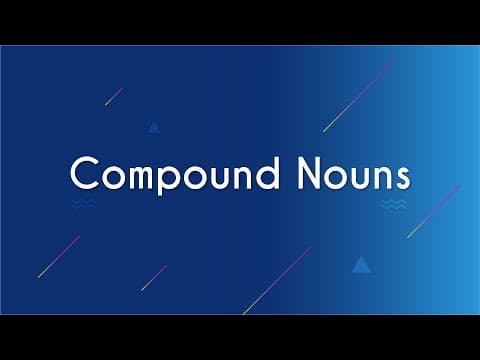 Thumbnail da aula: Compound Nouns - Brasil Escola